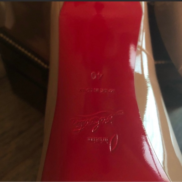 💋ON HOLD💋CL Nude So Kate 120 Patent - Picture 7 of 9